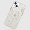 Чохол Case-Mate Floral Gems для iPhone 15 Plus Gold with MagSafe (CM051510)