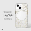 Чохол Case-Mate Floral Gems для iPhone 15 Plus Gold with MagSafe (CM051510)