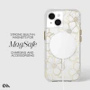 Чехол Case-Mate Floral Gems для iPhone 15 Plus Gold with MagSafe (CM051510)