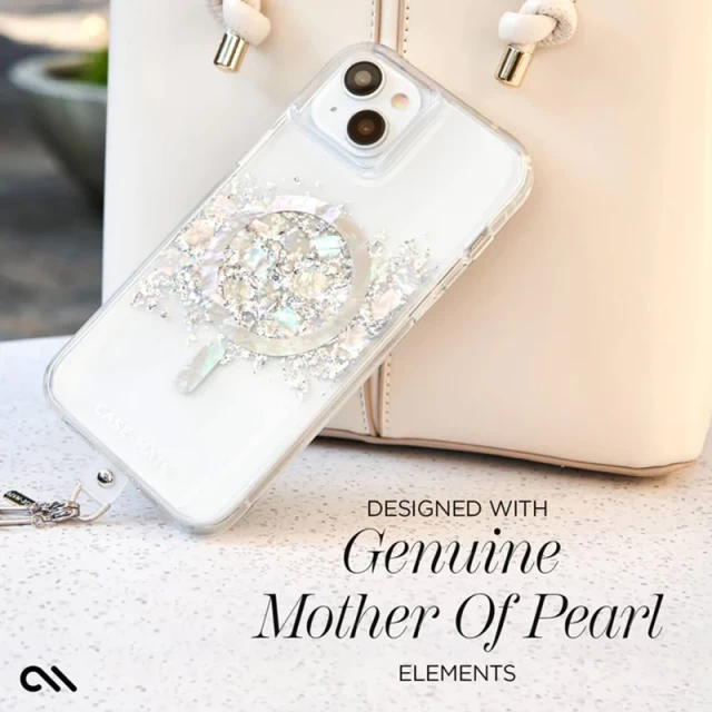 Чехол Case-Mate Karat для iPhone 15 Plus Touch of Pearl with MagSafe (CM051572)