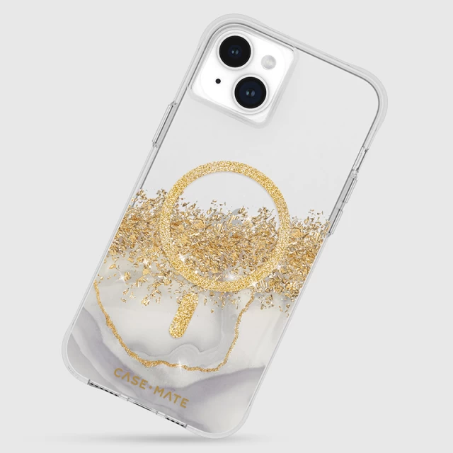 Чохол Case-Mate Karat для iPhone 15 Plus Marble with MagSafe (CM051574)