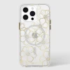 Чехол Case-Mate Floral Gems для iPhone 15 Pro Max Gold with MagSafe (CM051604)