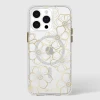 Чохол Case-Mate Floral Gems для iPhone 15 Pro Max Gold with MagSafe (CM051604)