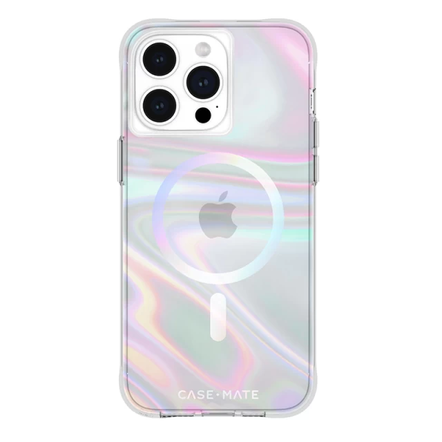 Чохол Case-Mate Soap Bubble для iPhone 15 Pro Max Iridescent with MagSafe (CM051608)