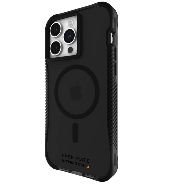 Чохол Case-Mate Tough Grip Plus D3O для iPhone 15 Pro Max Smoke Black with MagSafe (CM051646)