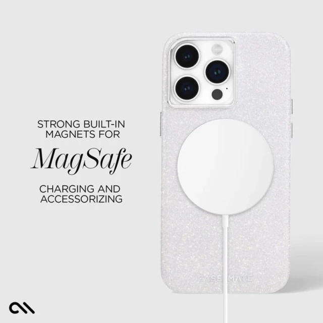 Чохол Case-Mate Shimmer для iPhone 15 Pro Max Iridescent with MagSafe (CM051660)