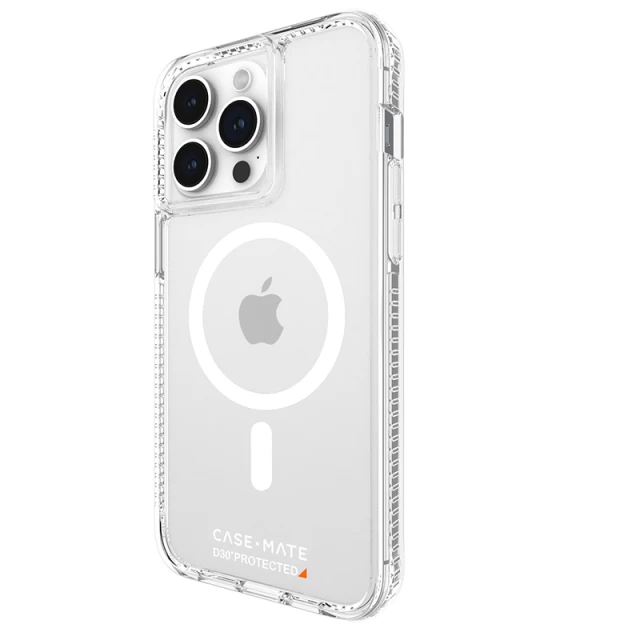 Чехол Case-Mate Ultra Tough D3O Clear для iPhone 15 Pro Max Clear with MagSafe (CM051674)