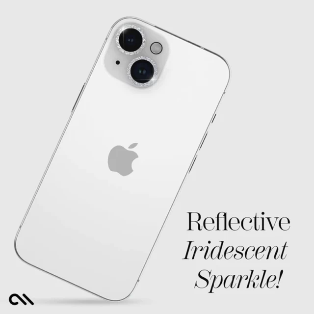 Захисне скло Case-Mate для камери iPhone 15 | 15 Plus Glass Lens Protector Twinkle Sparkle (CM051700)
