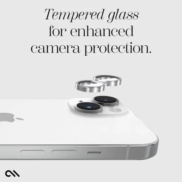 Захисне скло Case-Mate для камери iPhone 15 | 15 Plus Aluminum Ring Lens Protector Twinkle (CM051704)