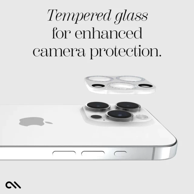 Захисне скло Case-Mate для камери iPhone 15 Pro | 15 Pro Max Glass Lens Protector Twinkle Sparkle (CM051710)