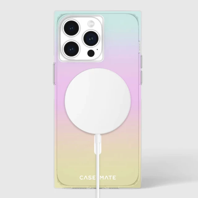 Чохол Case-Mate BLOX для iPhone 15 Pro Max Iridescent Rainbow with MagSafe (CM051862)
