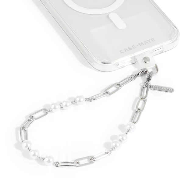 Підвіска Case-Mate Link Chain Phone Wristlet Silver Pearl (CM052356)