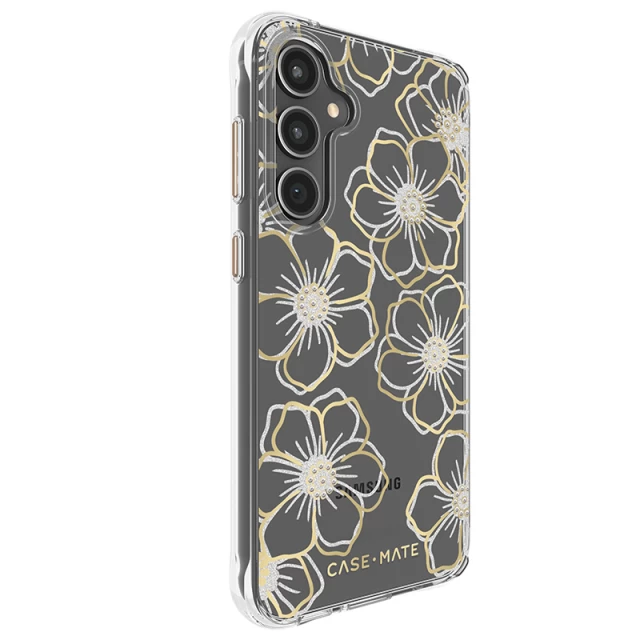 Чохол Case-Mate Floral Gems для Samsung Galaxy S23 FE (S711) Gold (CM053136)