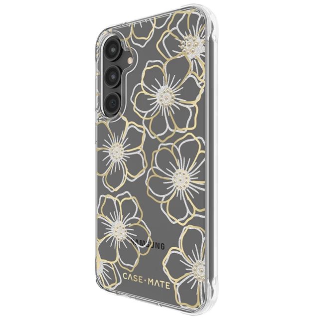 Чехол Case-Mate Floral Gems для Samsung Galaxy S23 FE (S711) Gold (CM053136)