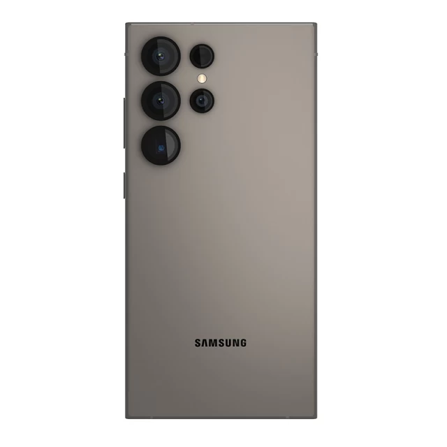 Защитное стекло Case-Mate для камеры Samsung Galaxy S24 Ultra (S928) Aluminum Ring Lens Protector Black (CM053406)