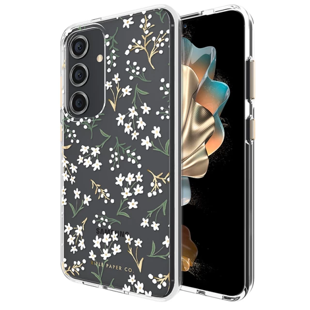 Чехол Rifle Paper Clear для Samsung Galaxy S24 (S921) Petite Fleurs (RP053562)