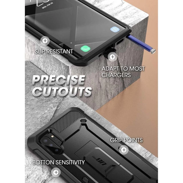 Чохол Supcase Unicorn Beetle Pro для Samsung Galaxy Note 10 Plus Black (843439111486)