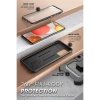 Чехол и защитное стекло Supcase Unicorn Beetle Pro для Samsung Galaxy A72 Black (843439112971)