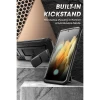 Чохол і захисне скло Supcase Unicorn Beetle Pro для Samsung Galaxy S21 FE Black (843439113374)
