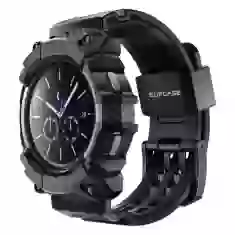 Чехол и ремешок Supcase Unicorn Beetle Pro для Galaxy Watch 4 44 mm Black (843439115231)