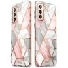 Чехол и защитное стекло Supcase Cosmo для Samsung Galaxy S22 Marble (843439116009)