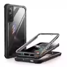 Чохол і захисне скло Supcase Iblsn Ares для Samsung Galaxy S22 Black (843439116030)