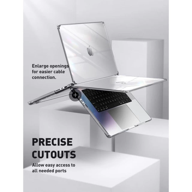 Чохол Supcase Unicorn Beetle Clear для MacBook Pro 14 M1/M2 2021 | 2022 | 2023 Black (843439116450)