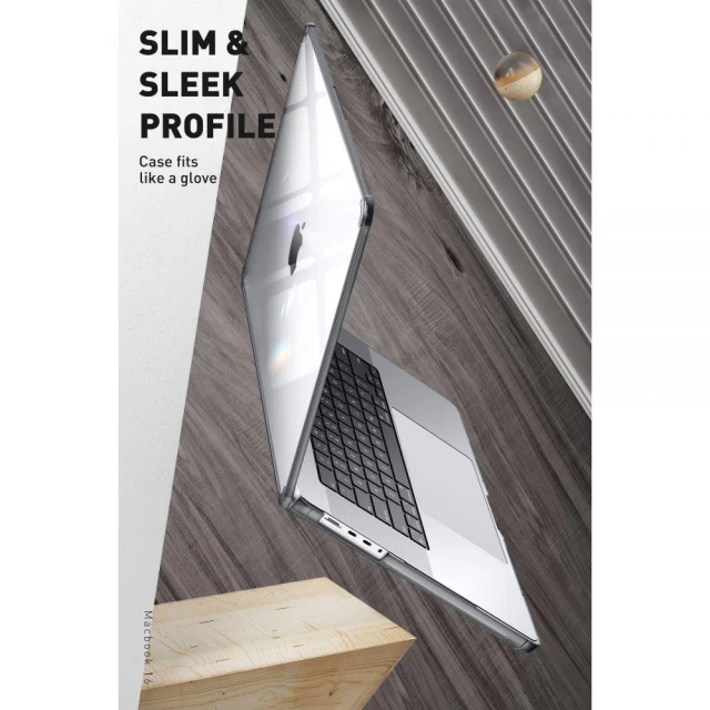 Чехол Supcase Unicorn Beetle Clear для MacBook Pro 16 M1/M2 2021 | 2022 | 2023 Black (843439116498)
