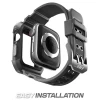 Чохол і ремінець Supcase Unicorn Beetle Pro для Apple Watch 4/5/6/7/SE 45 | 44 mm Black (843439116665)