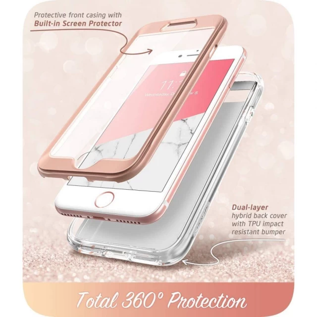 Чехол Supcase Cosmo для iPhone 7 | 8 | SE 2020 | 2022 Marble (843439117372)