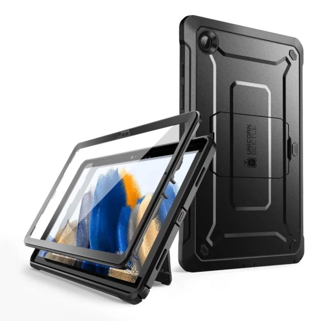 Чехол и защитное стекло Supcase Unicorn Beetle Pro для Samsung Galaxy Tab A8 10.5 (X200 | X205) Black (843439117488)