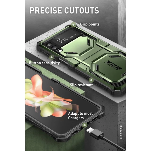 Чохол Supcase Iblsn ArmorBox для Samsung Galaxy Flip4 (F721) Guldan (843439119017)