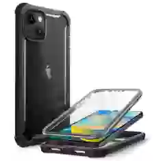 Чехол и защитное стекло Supcase IBLSN для iPhone 14 Plus Black (843439119475)