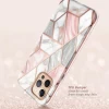 Чехол и защитное стекло Supcase Cosmo для iPhone 12 Pro Max Marble (843439132849)