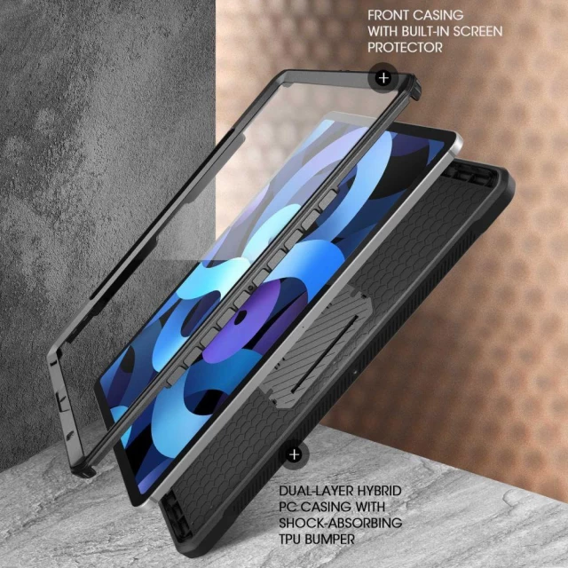 Чехол Supcase Unicorn Beetle PRO для iPad Air 5 2022 | iPad Air 4 2020 Black (843439134201)