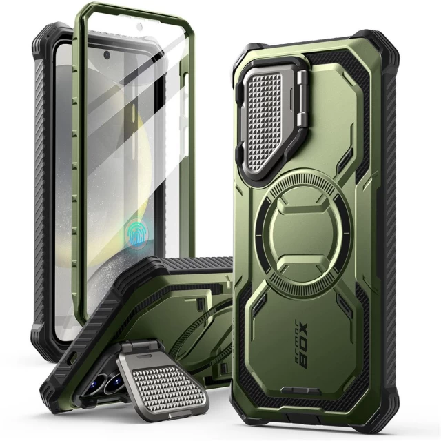 Чохол Supcase IBLSN ArmorBox для Samsung Galaxy S25 Guldan with MagSafe (843439156357)