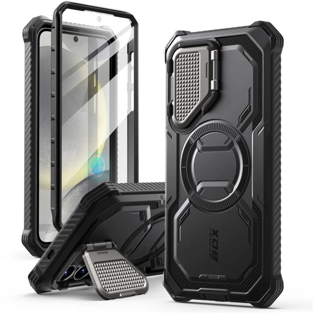 Чохол Supcase IBLSN ArmorBox для Samsung Galaxy S25 Plus Black with MagSafe (843439156418)