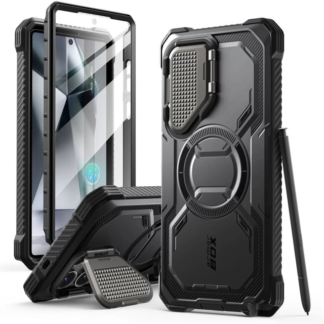 Чохол Supcase IBLSN ArmorBox для Samsung Galaxy S25 Ultra Black with MagSafe (843439156524)