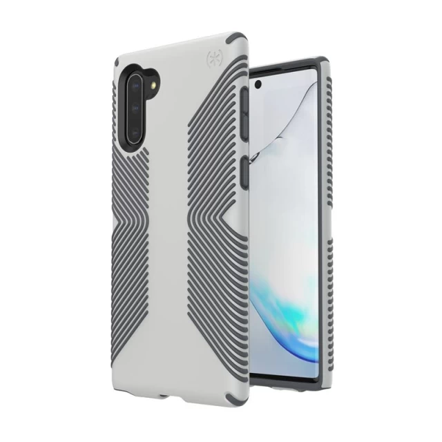 Чохол Speck Presidio Grip для Samsung Galaxy Note 10 Marble Grey Anthracite Grey (848709076519)