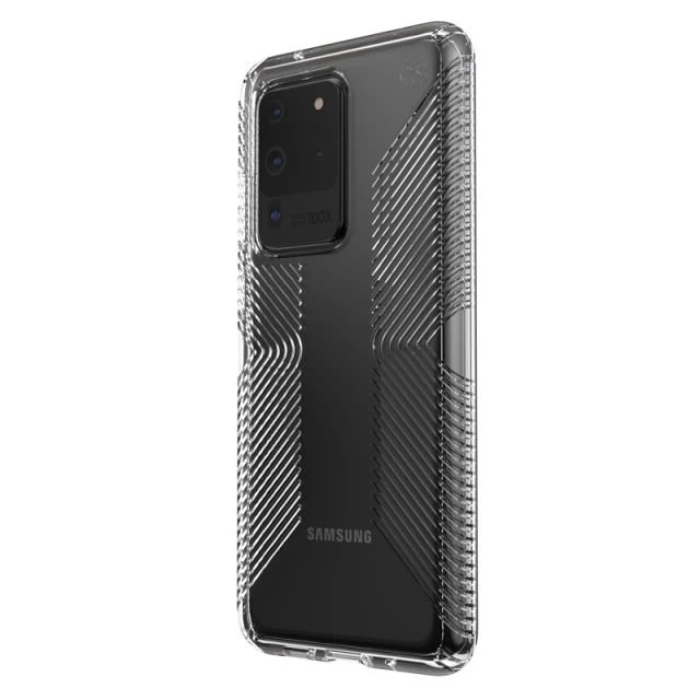Чохол Speck Presidio Perfect-Clear with Grips для Samsung Galaxy S20 Ultra Clear (848709085085)