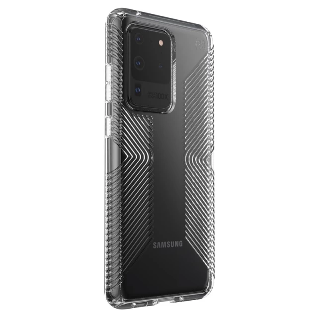 Чохол Speck Presidio Perfect-Clear with Grips для Samsung Galaxy S20 Ultra Clear (848709085085)
