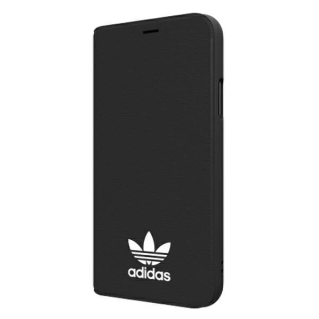 Чехол Adidas Booklet New Basics для iPhone X | XS White Black (8718846050593)