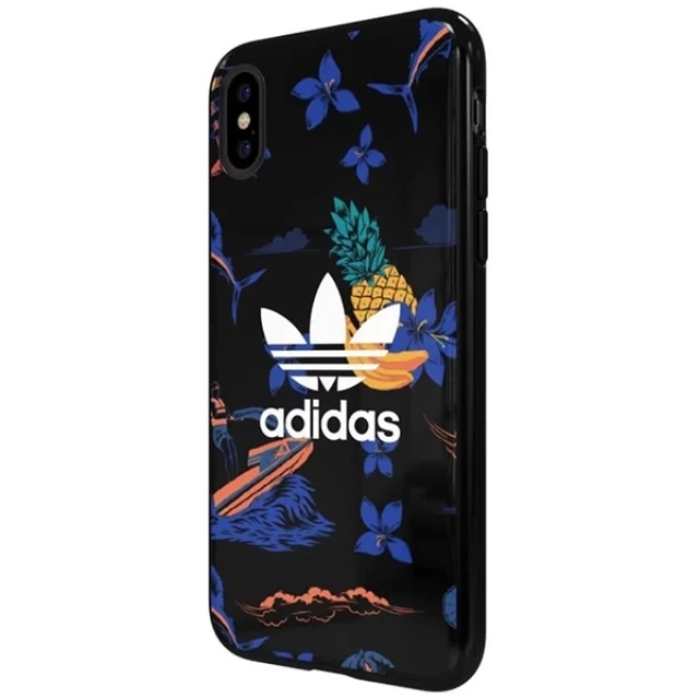 Чехол Adidas Snap Case Island Time для iPhone XS | X Black (30933)