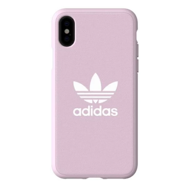 Чехол Adidas OR Molded Canvas для iPhone X | XS Pink (8718846062657)