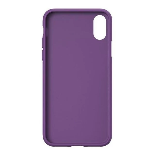 Чохол Adidas Molded Canvas для iPhone X | XS Purple (8718846065290)