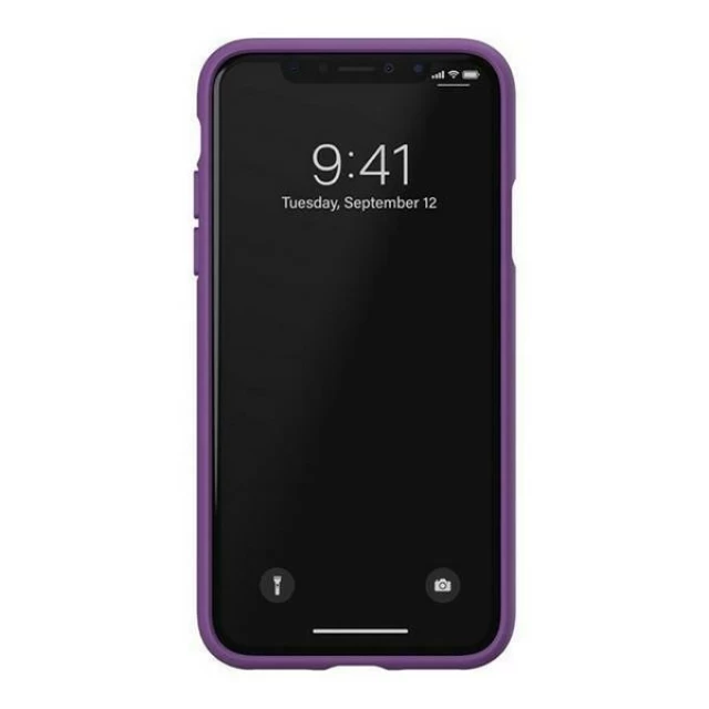 Чехол Adidas Molded Canvas для iPhone X | XS Purple (8718846065290)