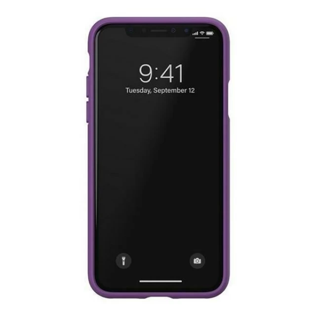 Чохол Adidas Molded Canvas для iPhone X | XS Purple (8718846065290)