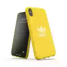 Чехол Adidas OR Moulded Case Canvas для iPhone XS Max Yellow (34965)