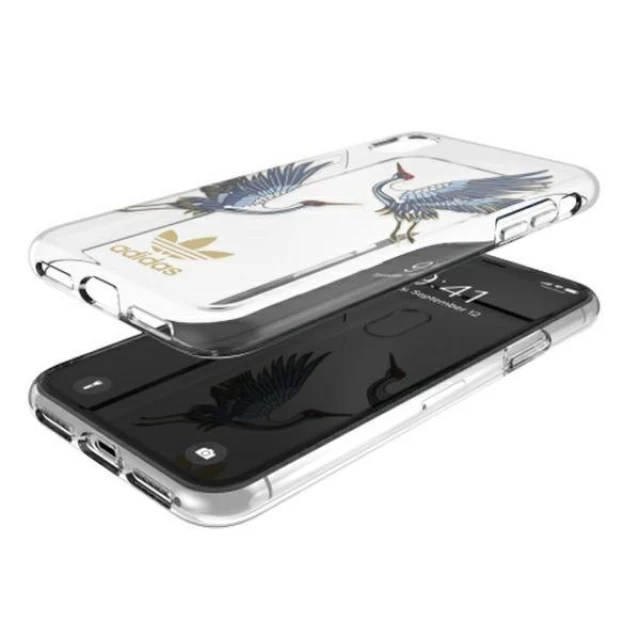 Чехол Adidas OR Clear CNY для iPhone X | XS Gold (8718846074698)