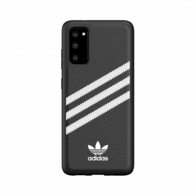 Чехол Adidas OR Moulded Case PU для Samsung Galaxy S20 (G980) Black White (38619)